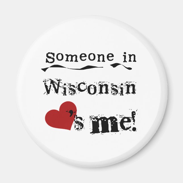 Íman Alguém Em Wisconsin Me Ama (Frente)