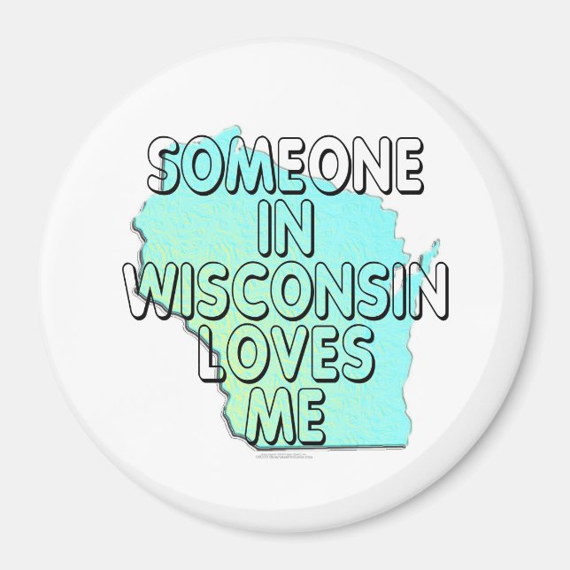 Íman Alguém em Wisconsin me ama (Frente)