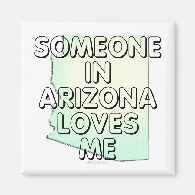 Íman Alguém na Arizona me ama (Frente)