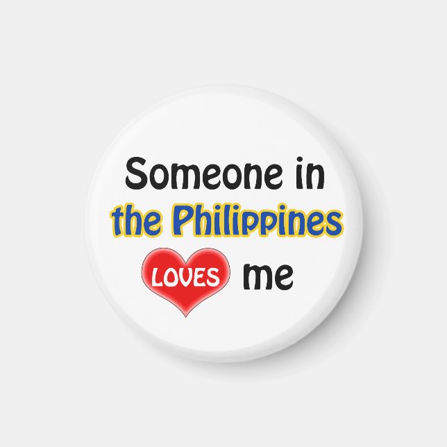 Íman Alguém nas Filipinas me ama (Frente)