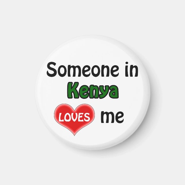 Íman Alguém no Quênia me ama (Frente)