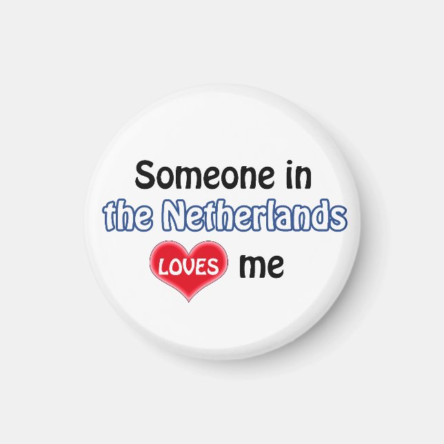 Íman Alguém nos Países Baixos me ama (Frente)