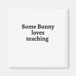 Íman Algum coelho adora ensinar