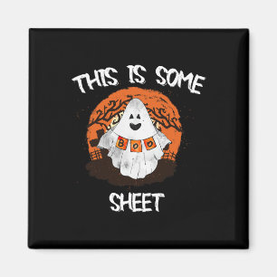 Íman Algum Folheto de Boo Halloween Ghost Engraçado Gif