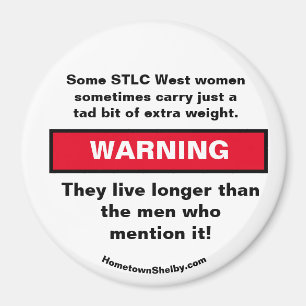 Íman Algumas mulheres ocidentais do STLC carregar WARNI