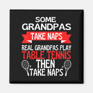 Íman Alguns Avós Tomam Naps Avós Reais Jogam Mesa T