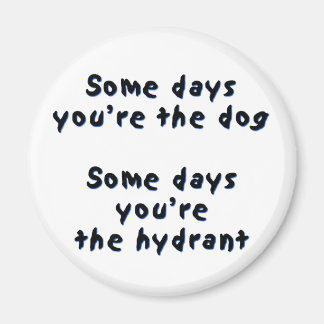 Íman Alguns dias você é o cachorro