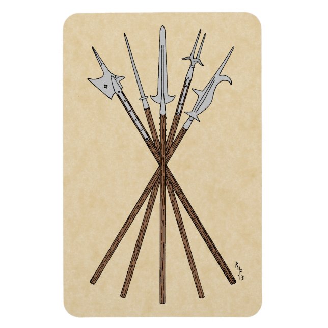 Íman Alguns Poléreis do Século 16 (Vertical)