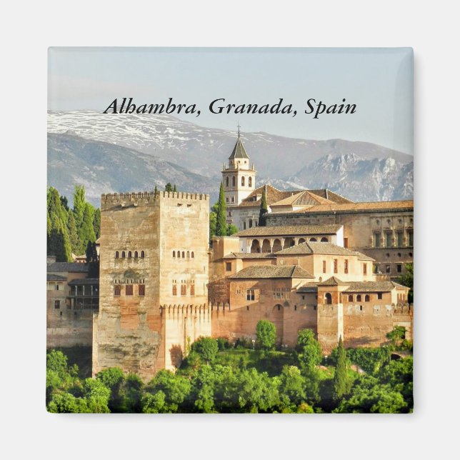 Íman Alhambra, Granada, Andaluzia, Espanha (Frente)