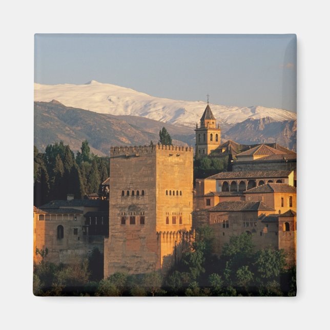 Íman Alhambra; Granada; Andaluzia, Espanha, Serra (Frente)