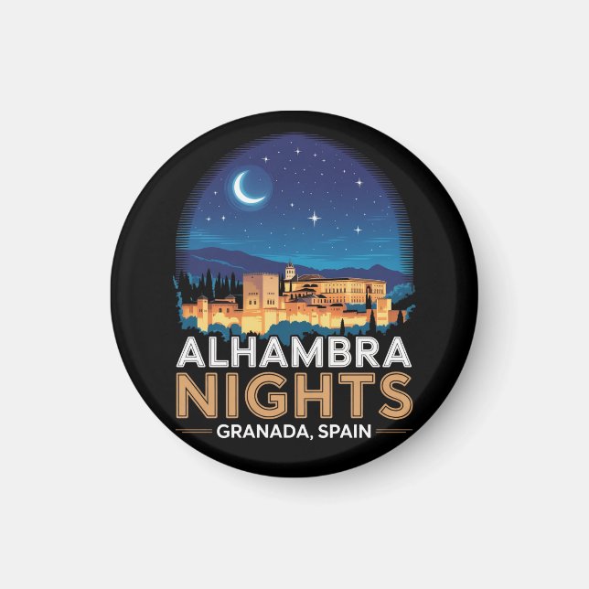 Íman Alhambra Nights - Granada Espanha (Frente)