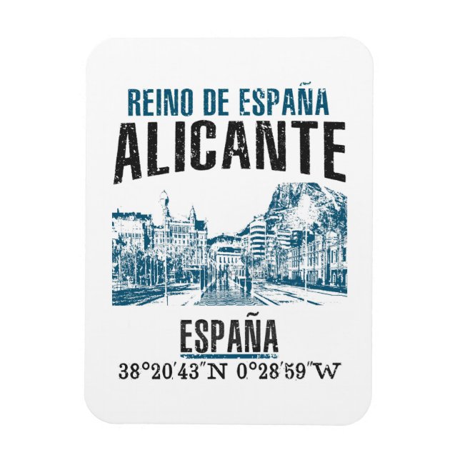 Íman Alicante (Vertical)