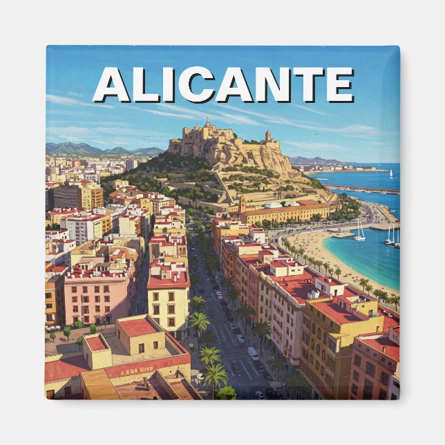 Íman Alicante Espanha (Frente)