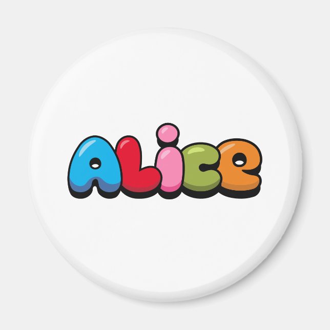 Íman Alice (Frente)