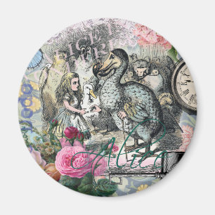 Íman Alice Classic Wonderland Dodô Arte Tenniel
