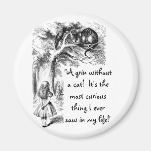 Íman Alice e o Gato de Cheshire