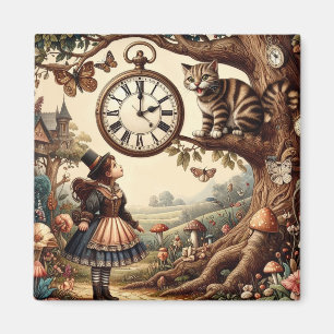 Íman Alice & Gato de Cheshire: Fantasia Caprichosa do P