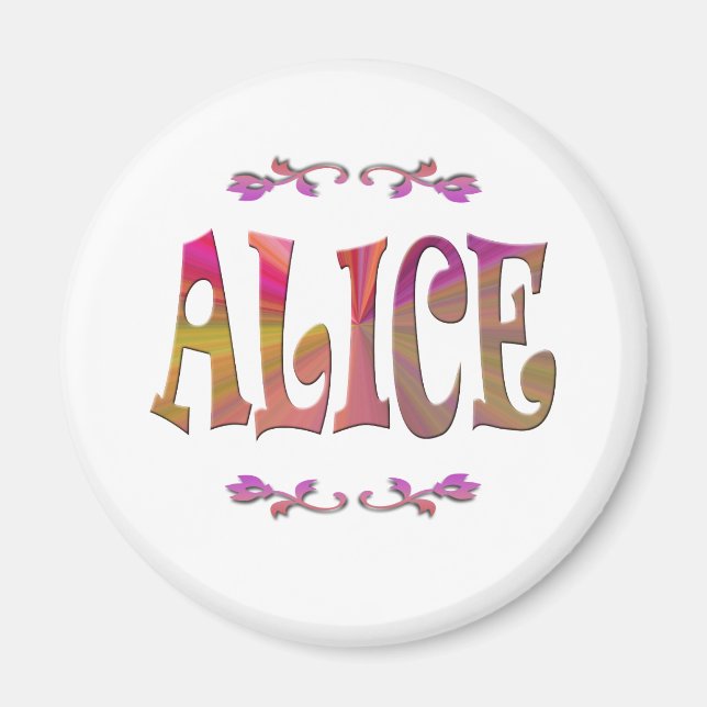 Íman Alice Magnet (Frente)