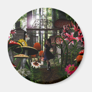 Íman Alice no mundo das maravilhas