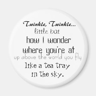 Íman Alice no país das maravilhas