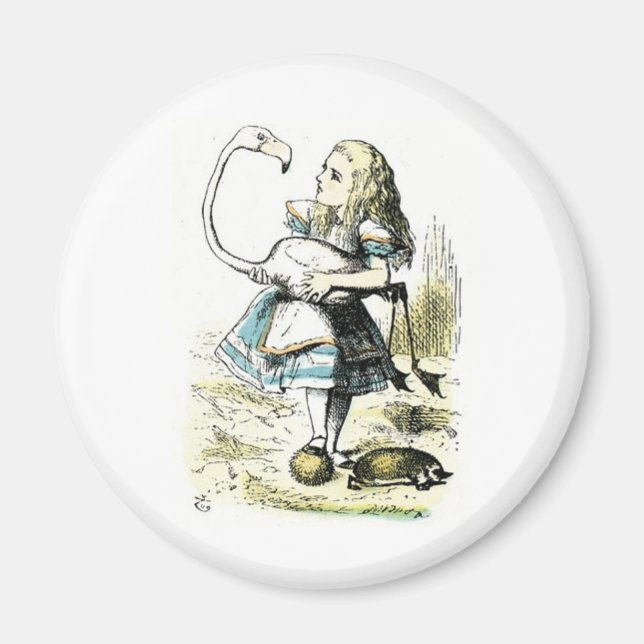 Íman Alice no País das Maravilhas (Frente)