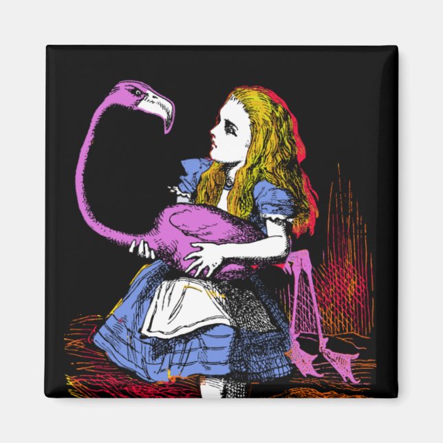 Íman Alice no País das Maravilhas (Frente)