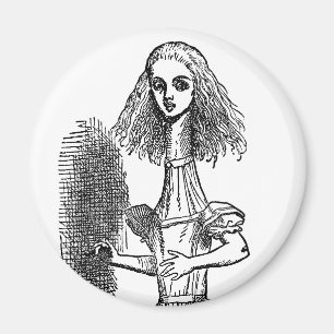 Íman Alice no País das Maravilhas Clássico por Tenniel