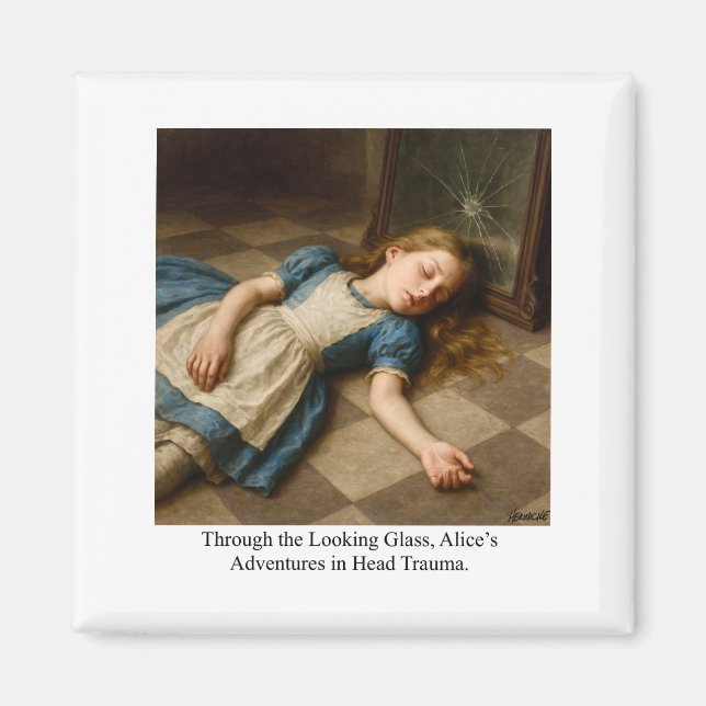 Íman Alice’s Adventures in Head Trauma  (Frente)