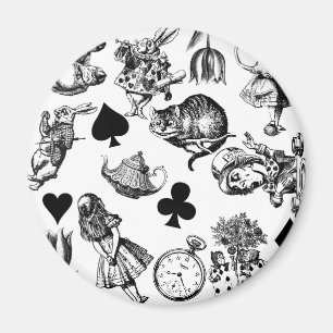 Íman Alice White Rabbit Wonderland Classic