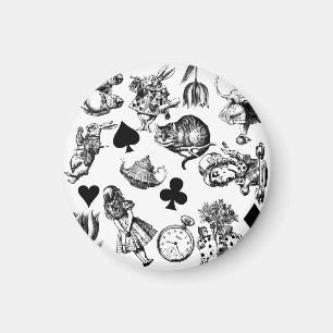 Íman Alice White Rabbit Wonderland Classic