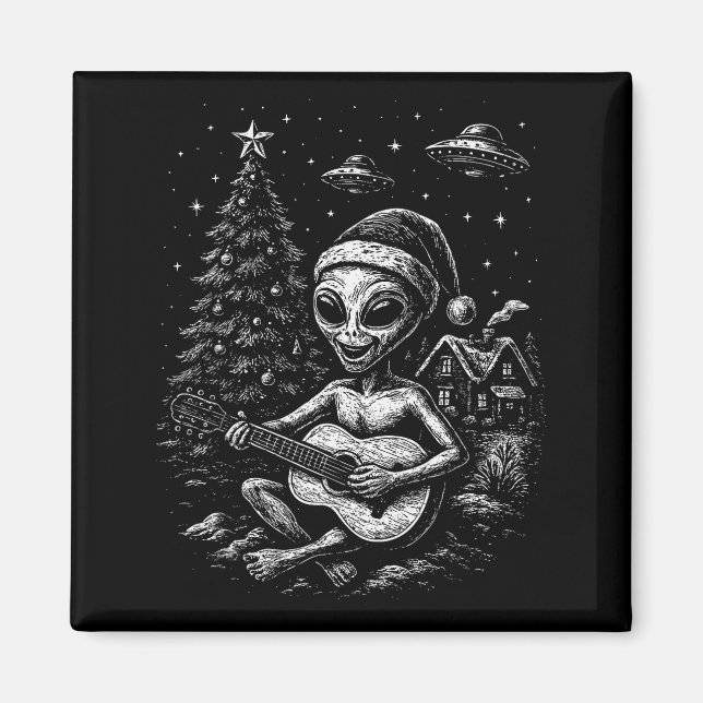 Íman Alien Loves Christmas  (Frente)