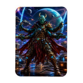 Íman Alien Space Pirate Captain — Four-Armed Warrior