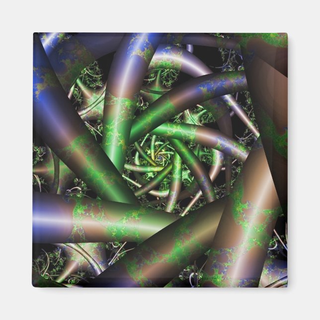 Íman Alienígena | Arte Fractal Multicolor (Frente)