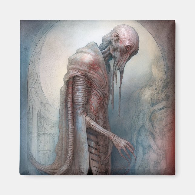 Íman Alienígena Criadora Ficção Científica (Frente)