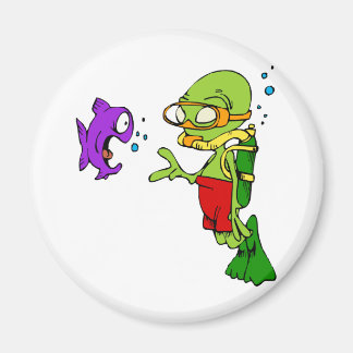 Íman Alienígena de mergulho Scuba