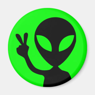 Íman Alienígena do sinal de paz