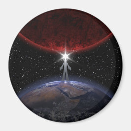 Íman Alienígena Entre Os Planetas