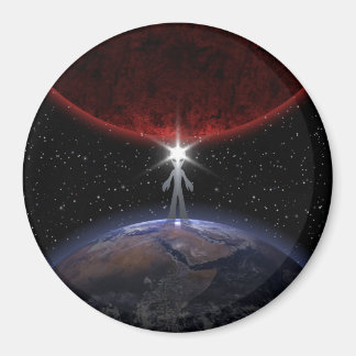 Íman Alienígena Entre Os Planetas