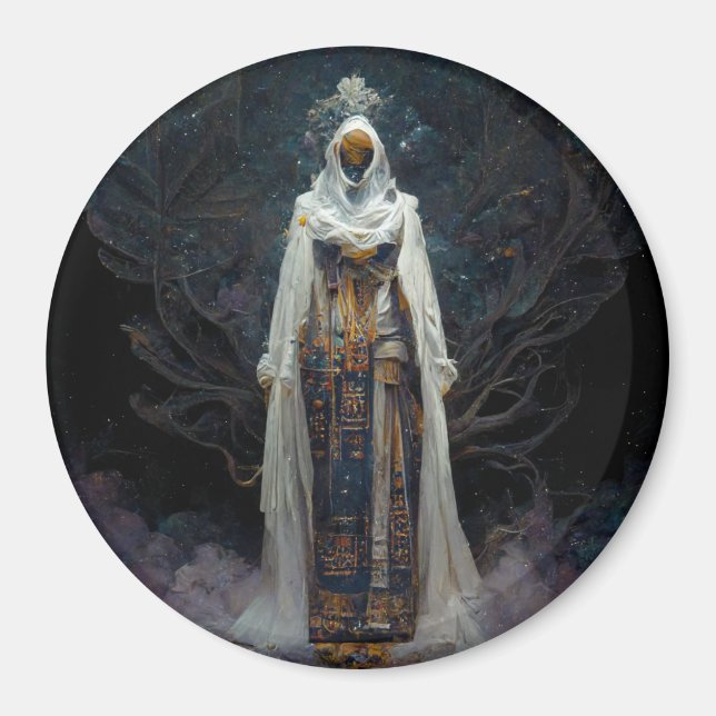 Íman Alienígena Fae Fantasy Sci-Fi (Frente)