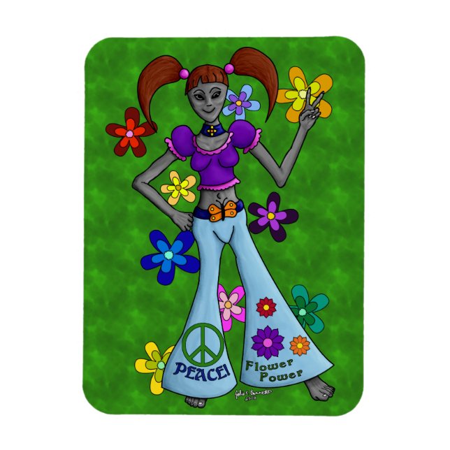 Íman Alienígena Hippy (Vertical)