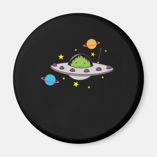 Íman Alienígena im Ufo (Frente)