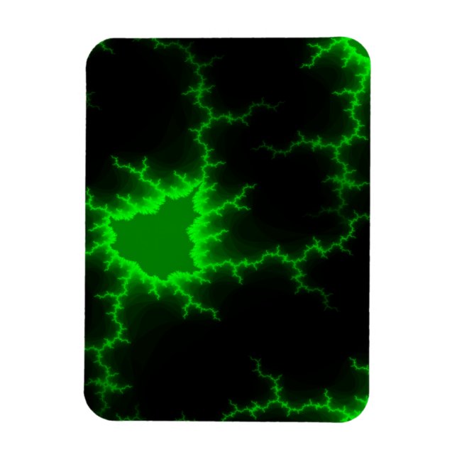 Íman Alienígena - Luzes verdes no escuro como breu (Vertical)