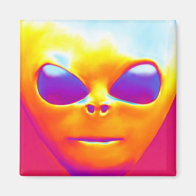 Íman Alienígena psicodélica (Frente)