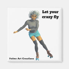 Íman Alienígena Roller Skater Fantasy Butnet