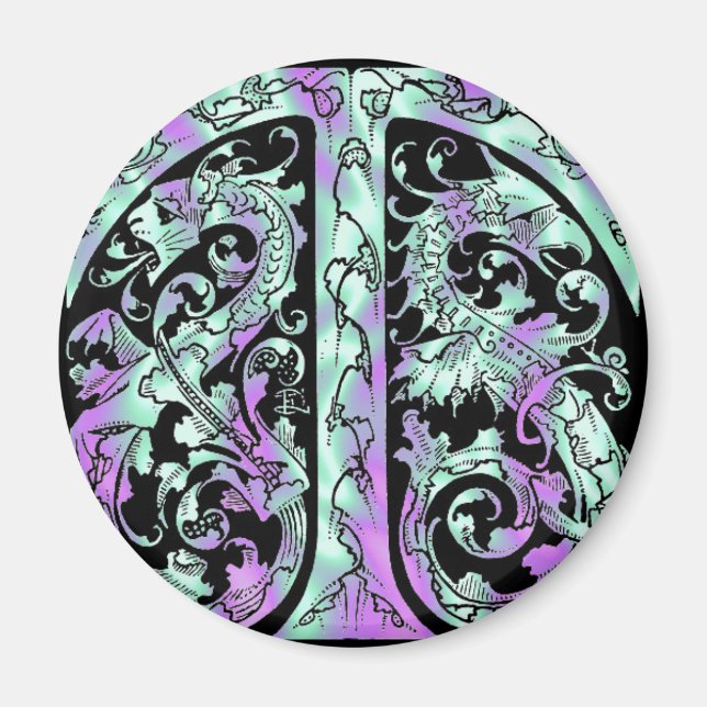 Íman Alienígena Verde, Dragão Magnet (Frente)