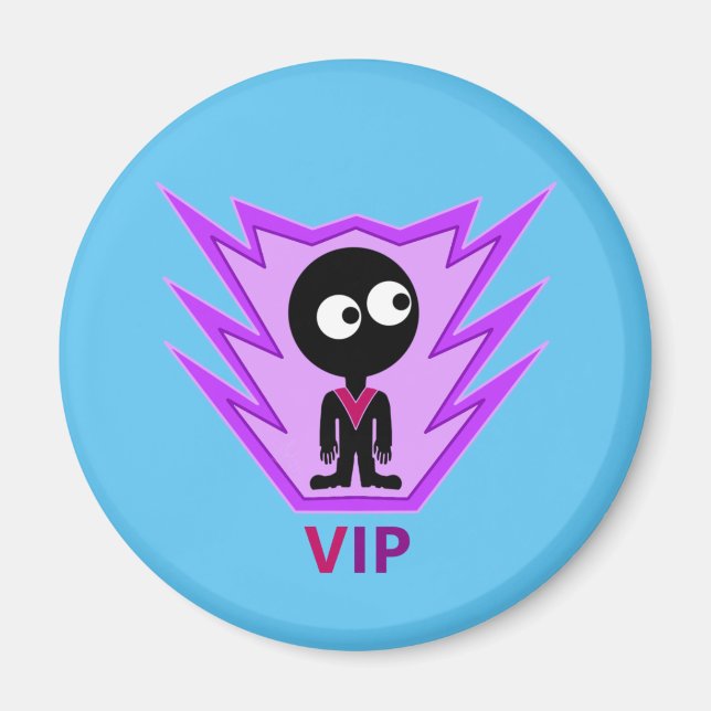 Íman Alienígena VIP Visitor (Frente)