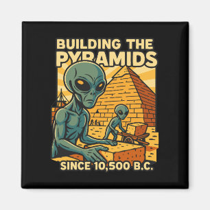 Íman Aliens Construindo Pirâmides Pirâmides