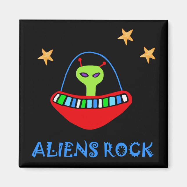 Íman aliens rOcK! (Frente)
