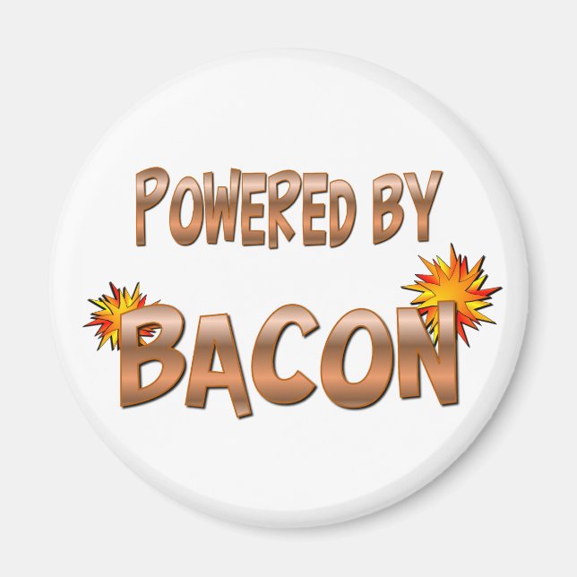 Íman Alimentação de bacon (Frente)
