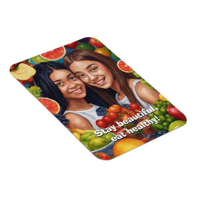 Íman Alimentação saudável (Lado Direito)